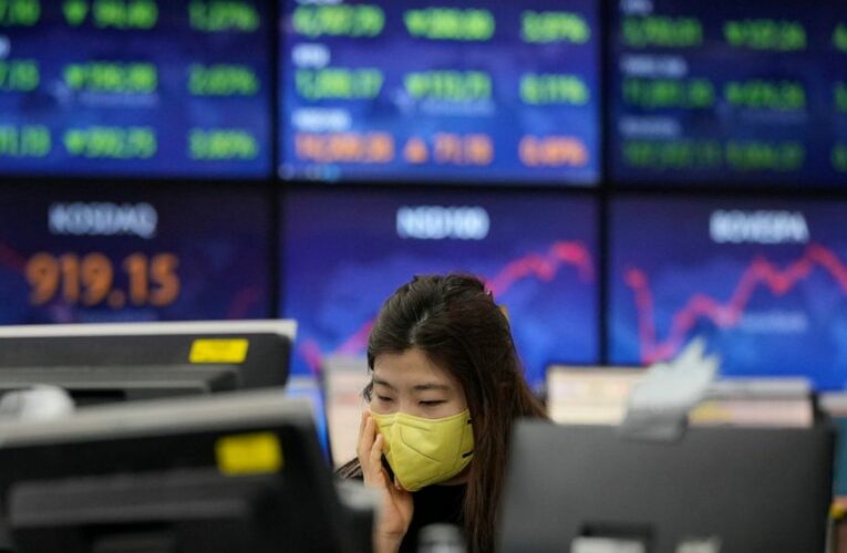 Stocks fall broadly as a bout of market volatility continues
