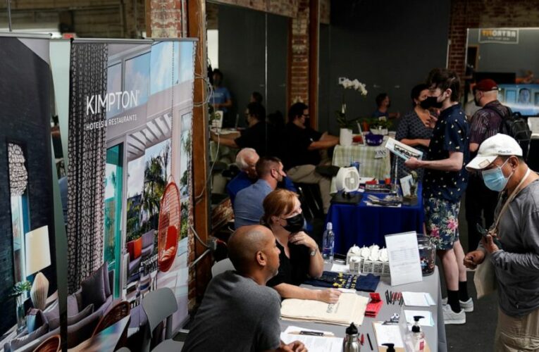 US weekly jobless claims fall for the first time in a month