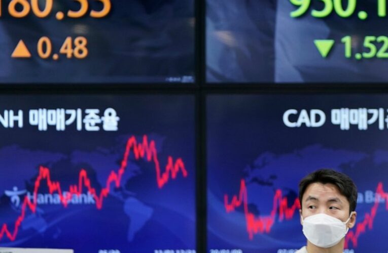 Stocks end mostly higher, but still log another losing week