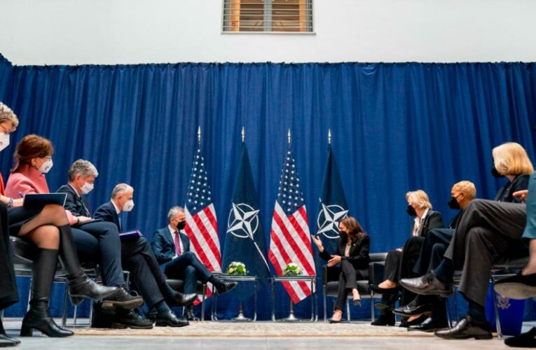 Harris plans to meet with Ukraine President Zelensky today