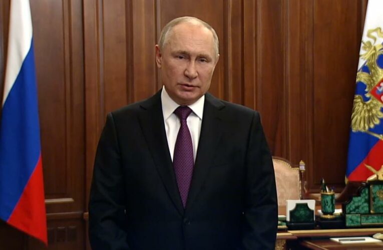 The troops moved into the eastern region of Ukraine that Russia has now recognized as ‘independent,’ Prime Minister of NATO member Latvia says