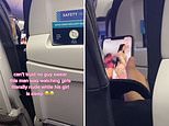 Plane passenger busts man looking at nude videos of women – while own girlfriend sleeps next to him