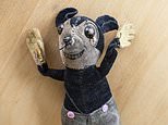 Narrow squeak for vintage Mickey Mouse as he is rescued from the RECYCLING and moved to a museum 