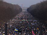 World rages at Putin’s war: Hundreds of thousands of protestors take to streets of Berlin, Madrid