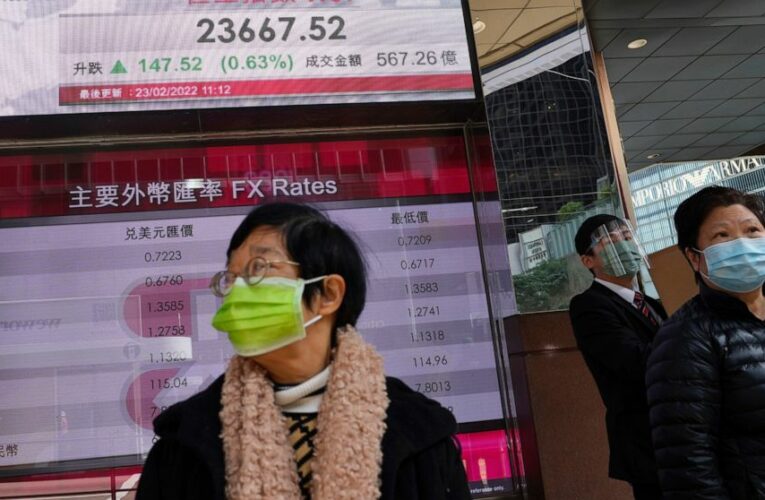 Wall Street losses mount amid simmering Ukraine crisis