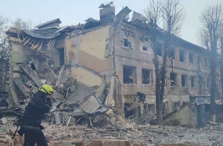Russia widens attack on Ukraine’s cities, striking western airfields and Dnipro