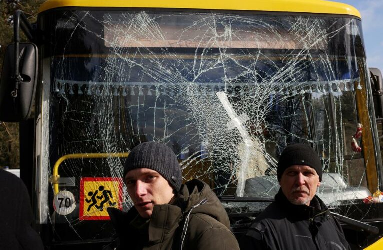 At Poland’s border: Russia’s attack shattered the image of calm in western Ukraine