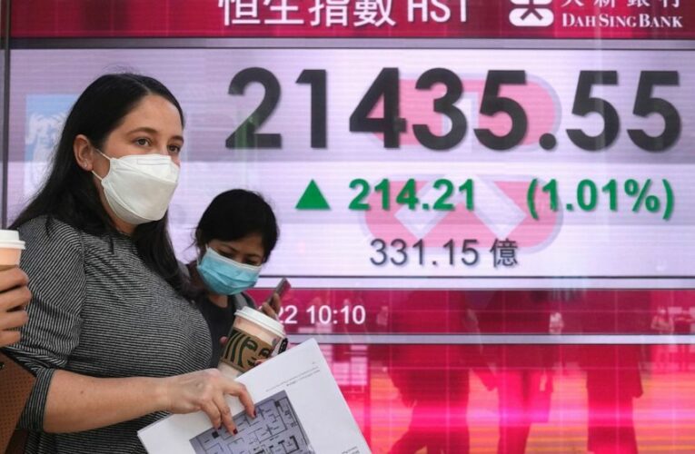 Global shares gain as investors watch Ukraine situation
