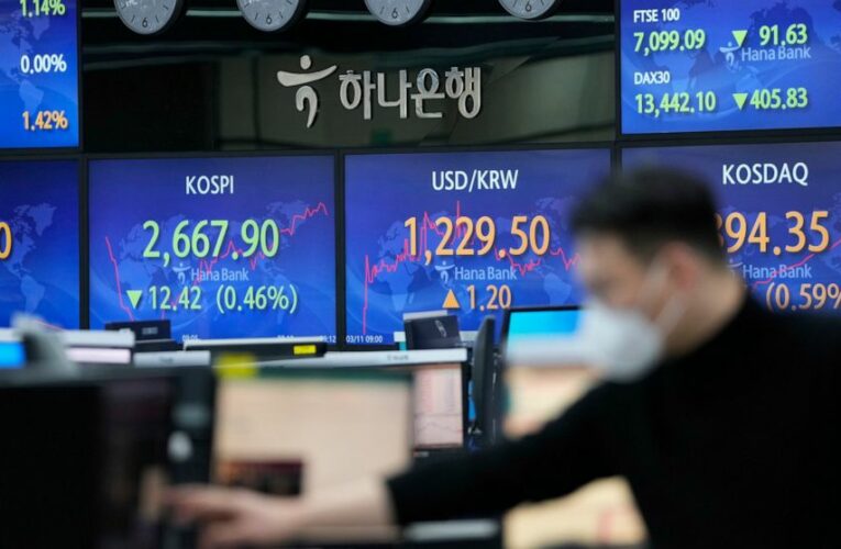 Stocks waver amid Russia-Ukraine hopes, rise in oil prices