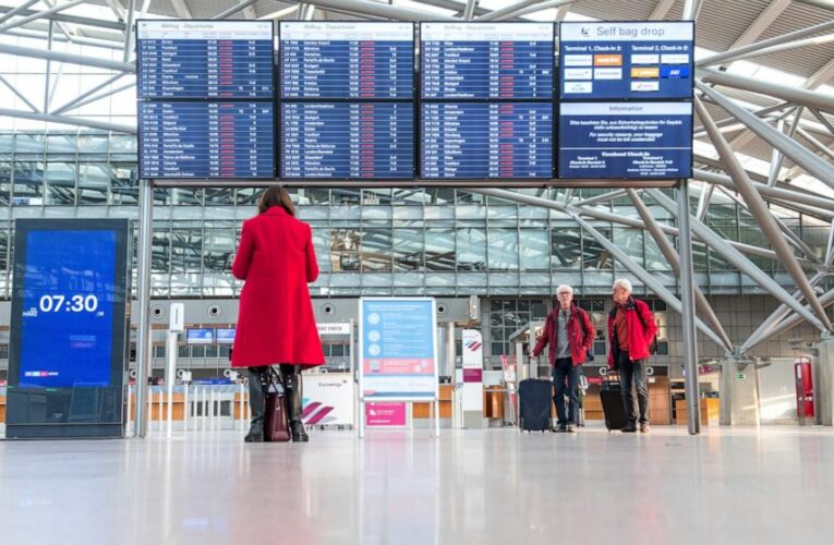 Security strike at German airports causes cancellations