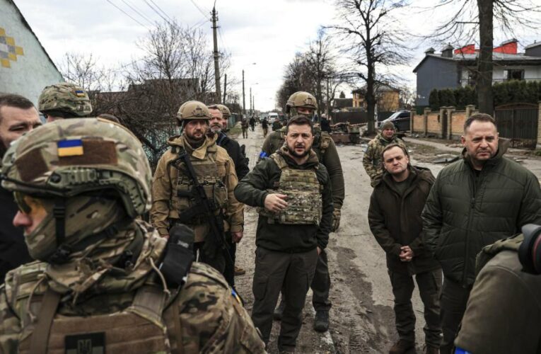 Ukrainian President says the number of civilian casualties may be much higher in Borodyanka and other cities liberated after Bucha