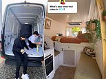 Couple who spent &pound;24,000 renovating a van claim it’s now their dream home