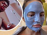 Grammys 2022: Chrissy Teigen gets camera ready with a face mask as celebs prep for the big show