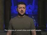 Zelensky makes surprise Grammys appearance