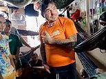 Moment Briton facing life in Manila jail attacked revellers as his wife tried to drag him away