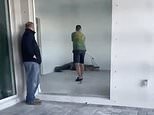 Construction workers evict a monster 12ft alligator after it moved into new home in Florida [VIDEO]