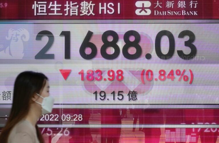 Stocks open lower, led by more weakness in tech companies
