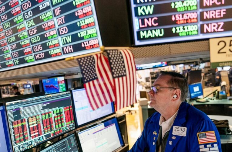 Wall Street points lower, extending inflation-driven retreat