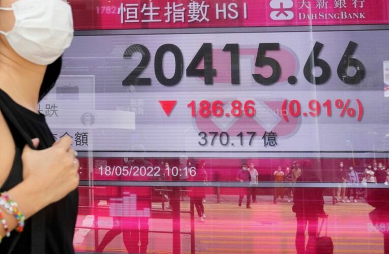 Asia stocks mixed after Wall St gain, Powell warns on rates