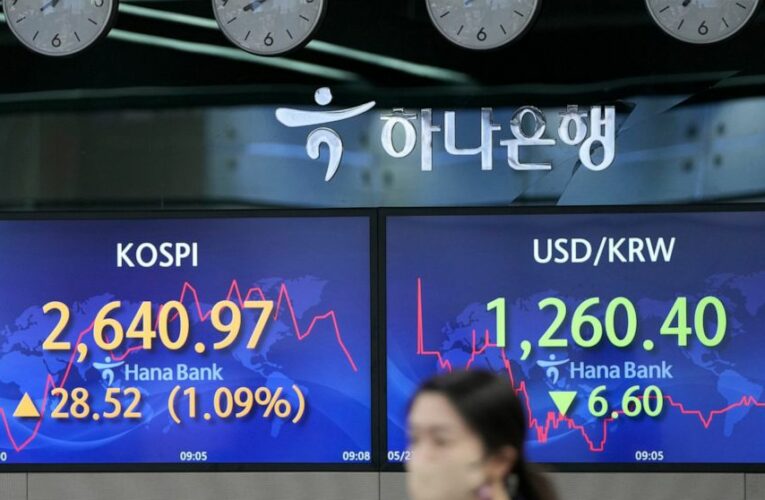 Wall Street points to first weekly gain in almost two months