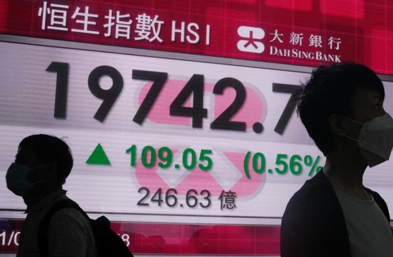 Asian stocks mixed, China gains ahead of US price data
