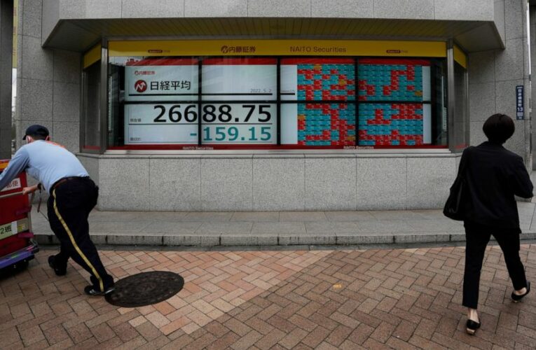 World shares, oil decline as EU energy ministers to meet