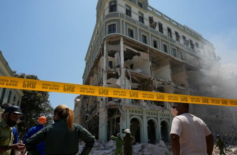 Powerful blast at Havana hotel kills at least 9, injures 40