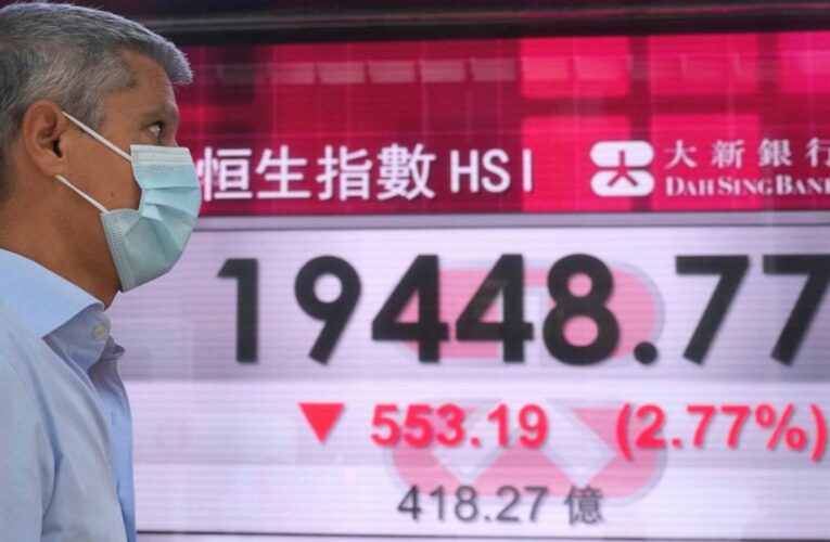 Asian stocks follow Wall St down on rate hike, economy fears