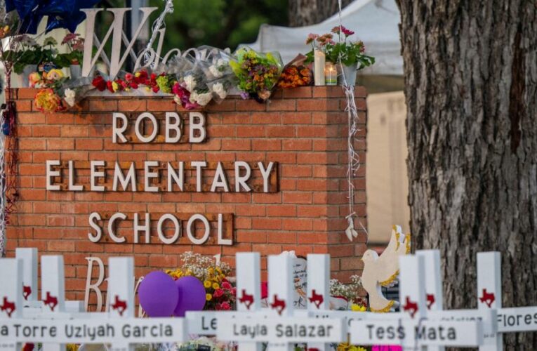 Emilia Marin saw the 18-year-old gunman approach the Uvalde school, so she kicked the door shut and ran to a nearby adjoining classroom