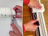 This expert cleaning hack will leave the gap between your sliding doors SPARKLING