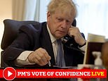 Boris Johnson latest: Now 100 Tory MPs publicly back Prime Minister ahead of vote from 6pm