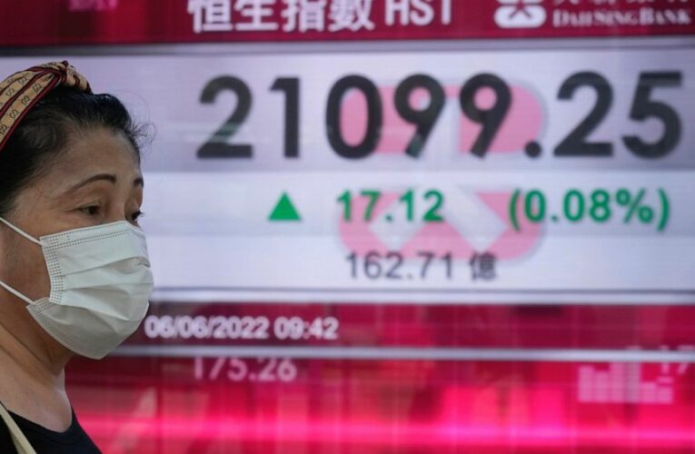Asian stocks rise as survey shows Chinese services reviving