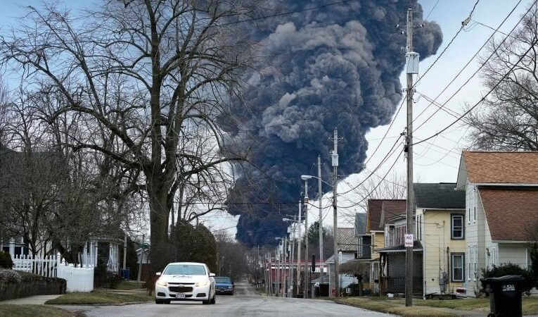 CDC team studying health impacts of Ohio train derailment fell ill during investigation
